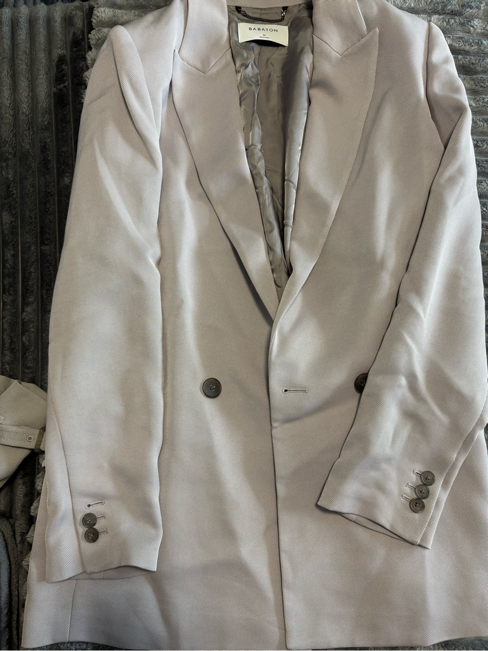 Babaton Blazer in Soft Light Mauve
